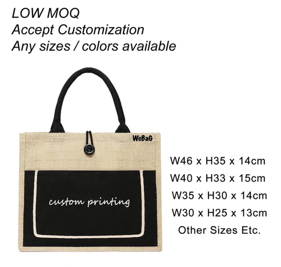 Non-Woven Tote Bags Collection (Wine, Brown, Black, Grey)