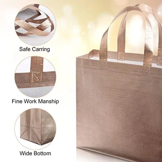 Woman Carrying Natural Jute Tote Outdoors